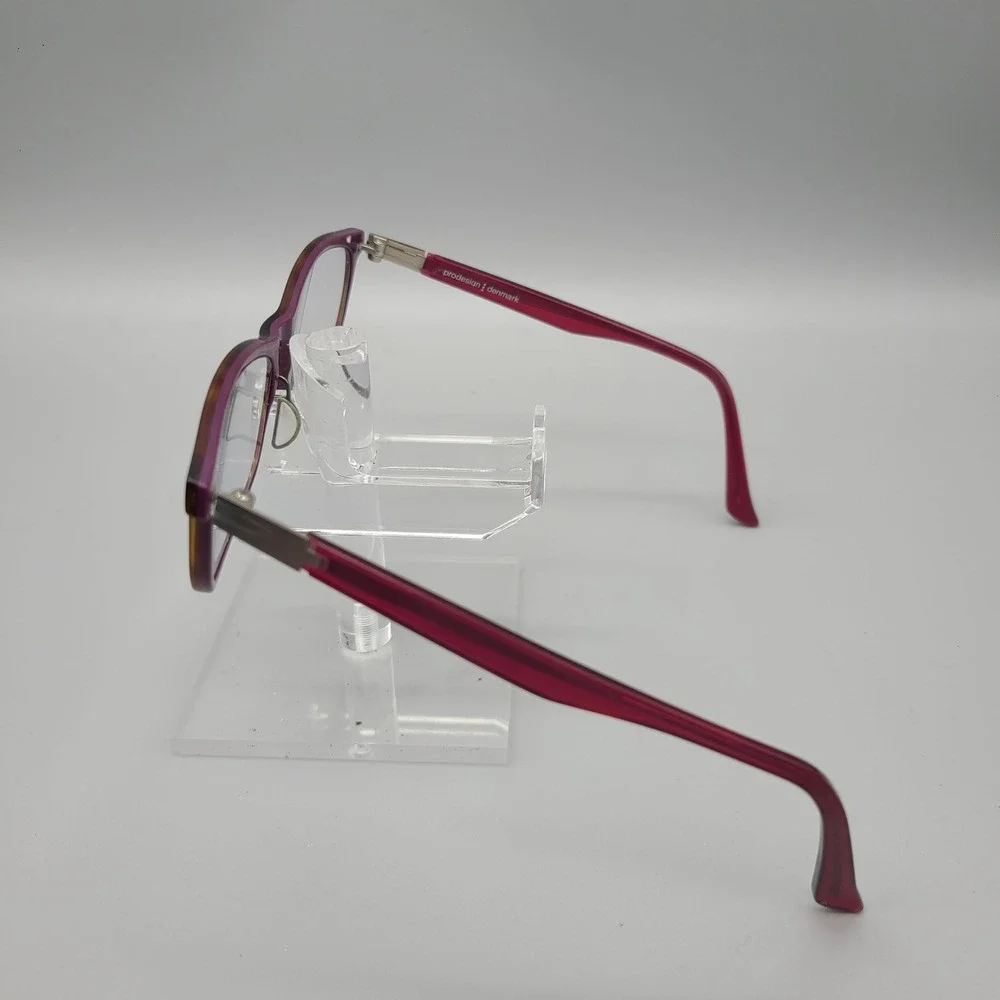 ProDesign Denmark 1771-1 c.5024 Eyeglass Frames Burgundy Purple 50-16-140 Japan